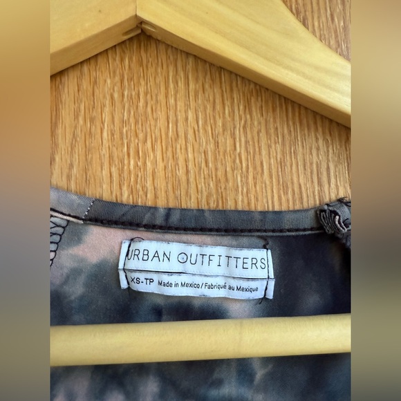 UO Julia Tiered Ruffle Mini Dress - Picture 3 of 5